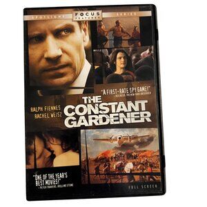 The Constant Gardener 2005 DVD Full Screen Edition Ralph Fiennes Rachel Weisz Pr